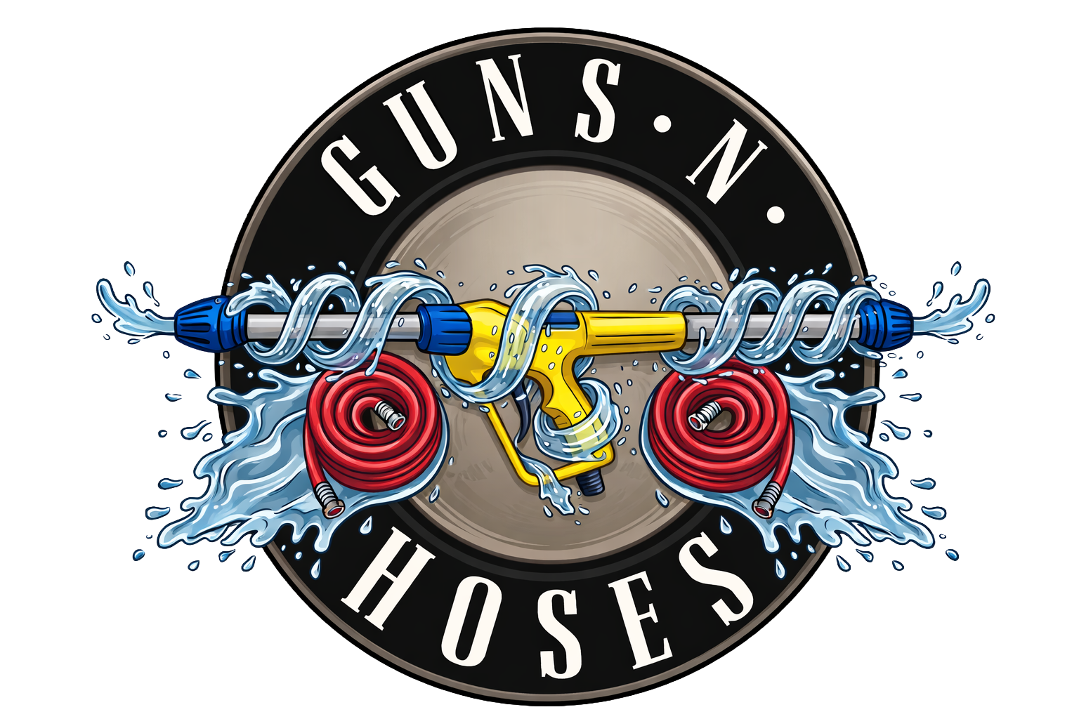 Guns N' Hoses Logo